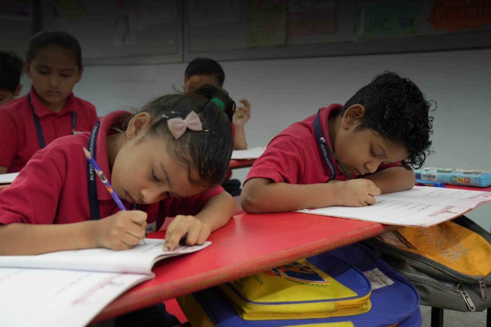 Alpha International School Ahmedabad environmental education and EV awareness program