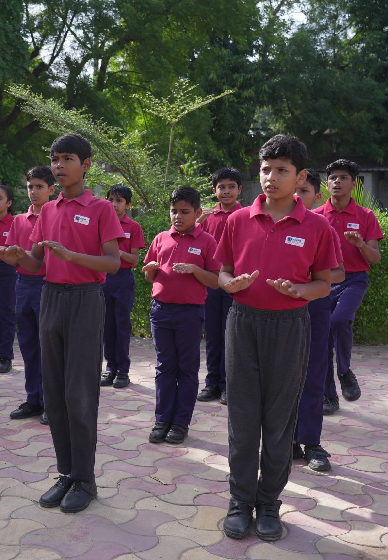 IFI program at Alpha International School Ahmedabad – innovation, future skills, and creative learning”  