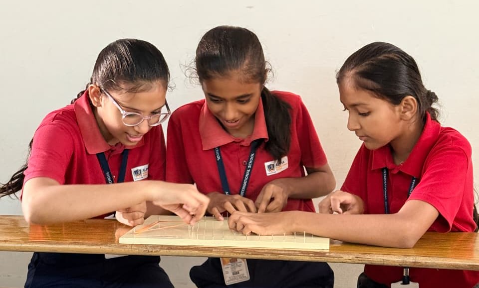 Math learning at Alpha International School Ahmedabad – conceptual and activity-based mathematics education