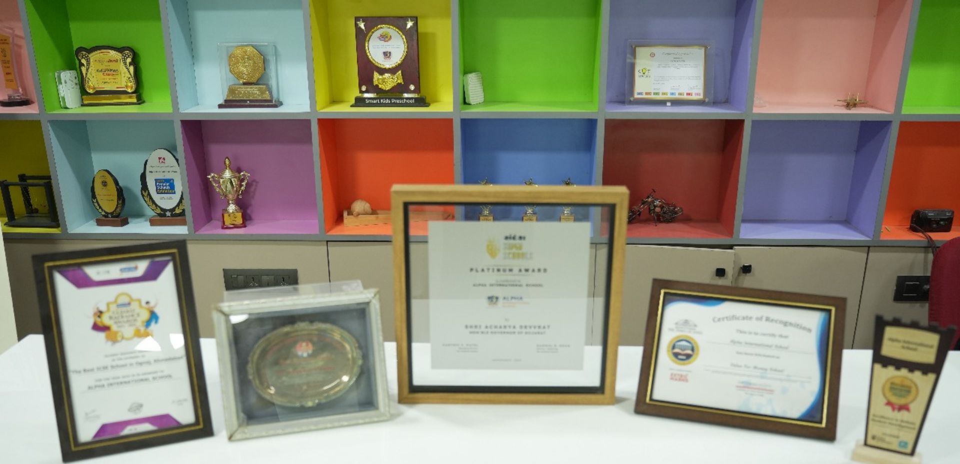 Alpha International School Ahmedabad awards and achievements